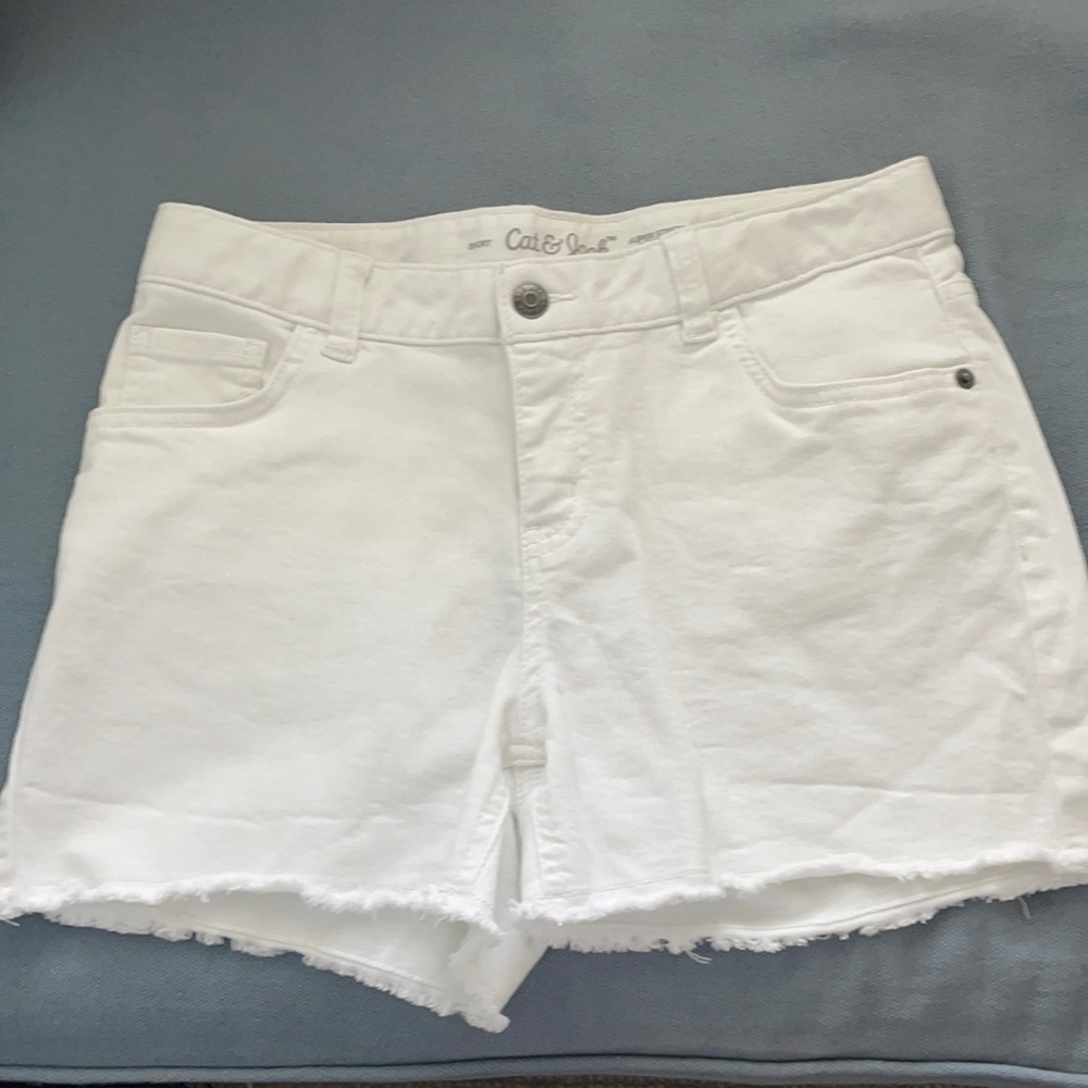Cat & Jack White Jean shorts